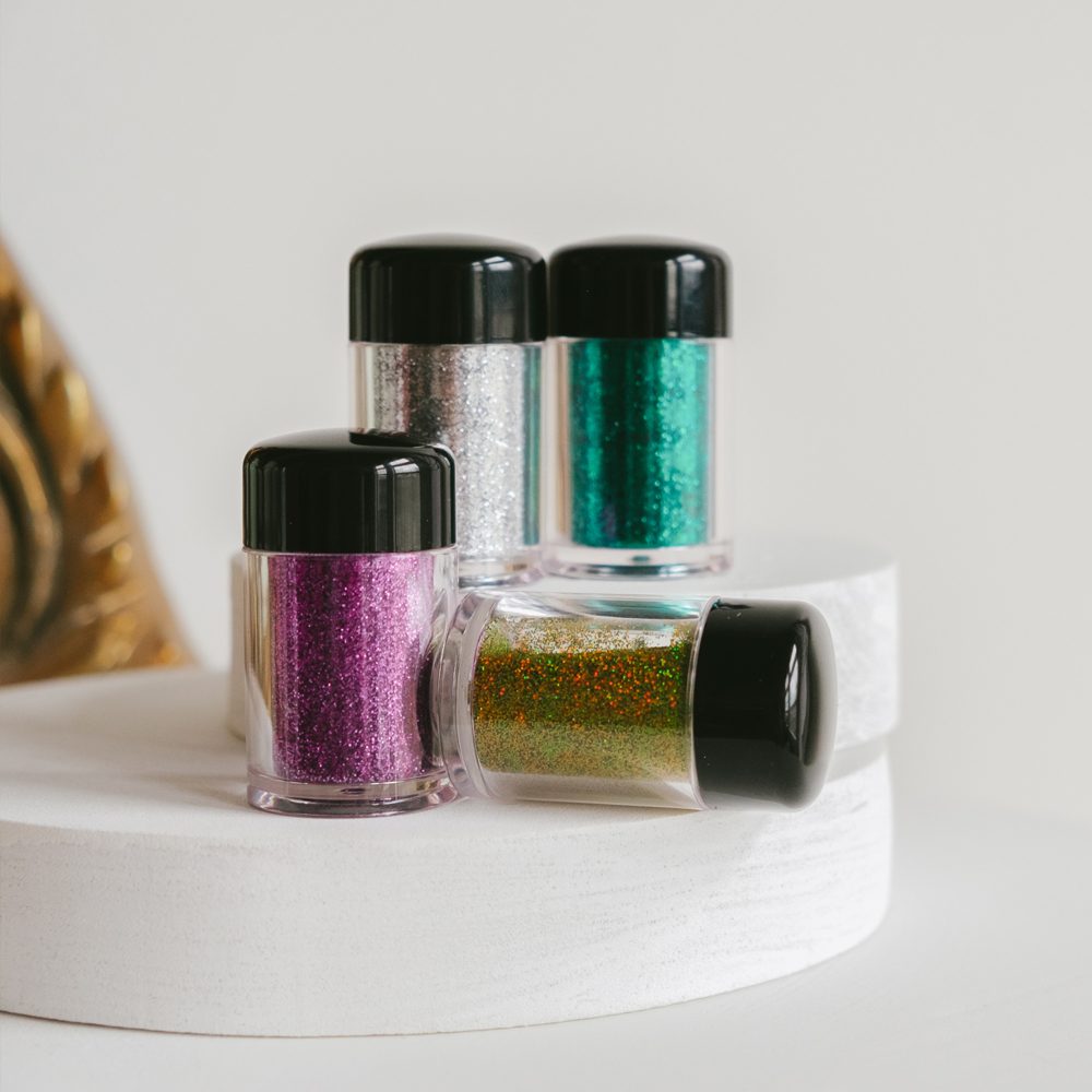 Aquamarine Glitter Eyeshadow GLT03 product packaging