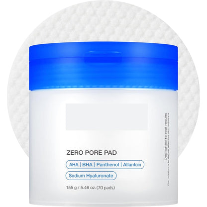 Zero Pore Toner Pads 2.0 facial skincare product