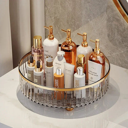 Rotating Cosmetic Organizer for makeup and skincare storage