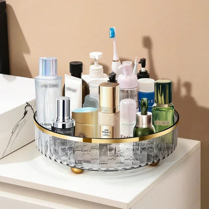 Rotating Cosmetic Organizer for makeup and skincare storage