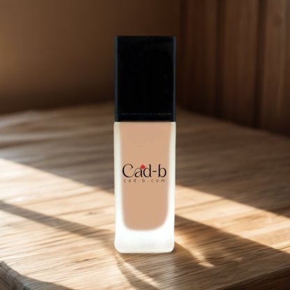 - CAD B Foundation with SPF 15 makeup product