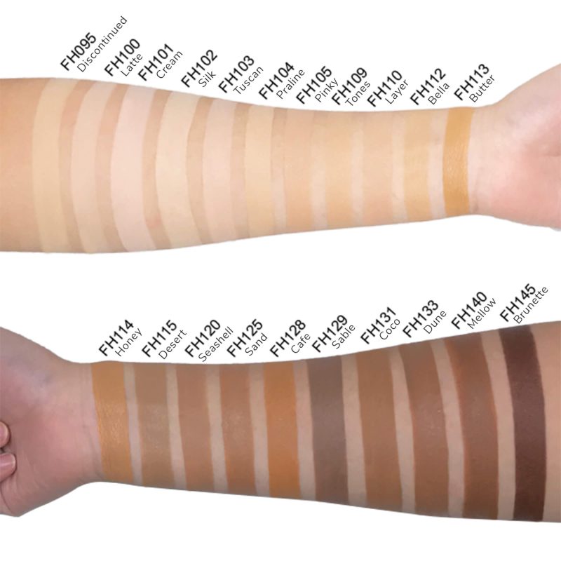 Full coverage matte foundation CAD B FH112