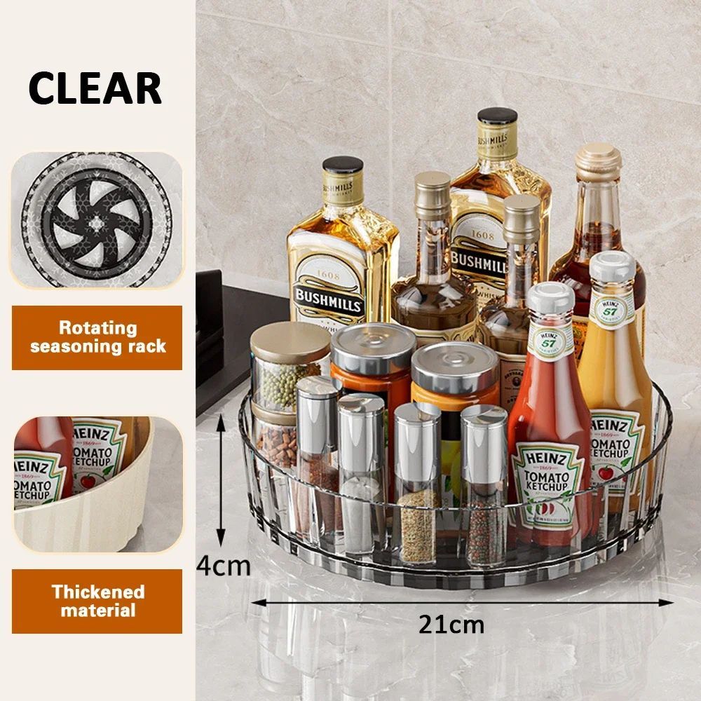 Rotating Cosmetic Organizer for makeup and skincare storage