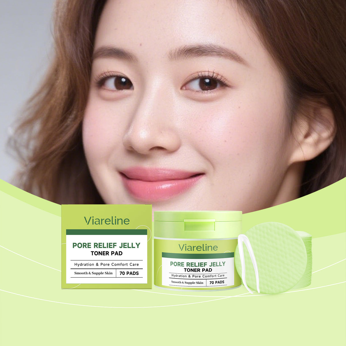 Moisturizing And Soothing Toner Pads product container