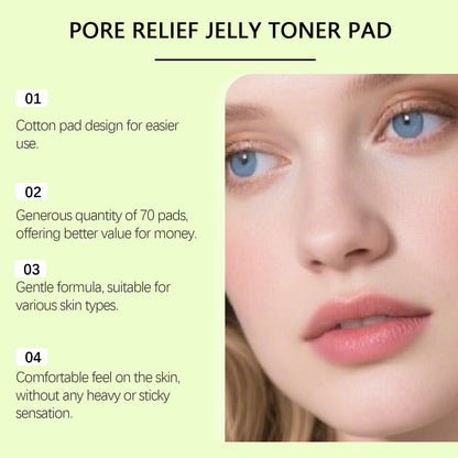 Moisturizing And Soothing Toner Pads for daily facial skincare