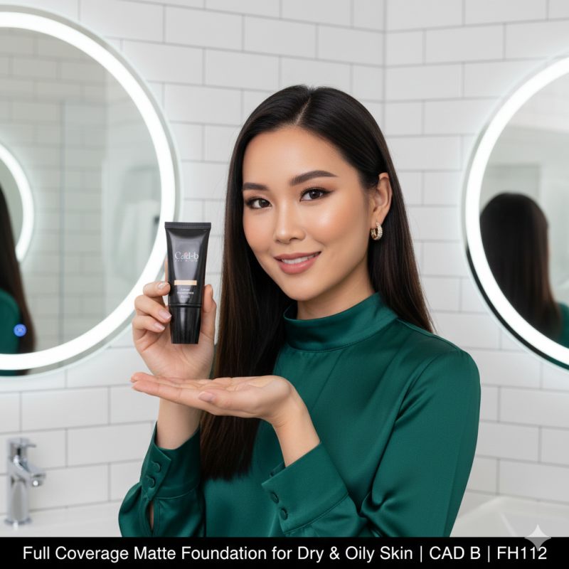 Full coverage matte foundation CAD B FH112